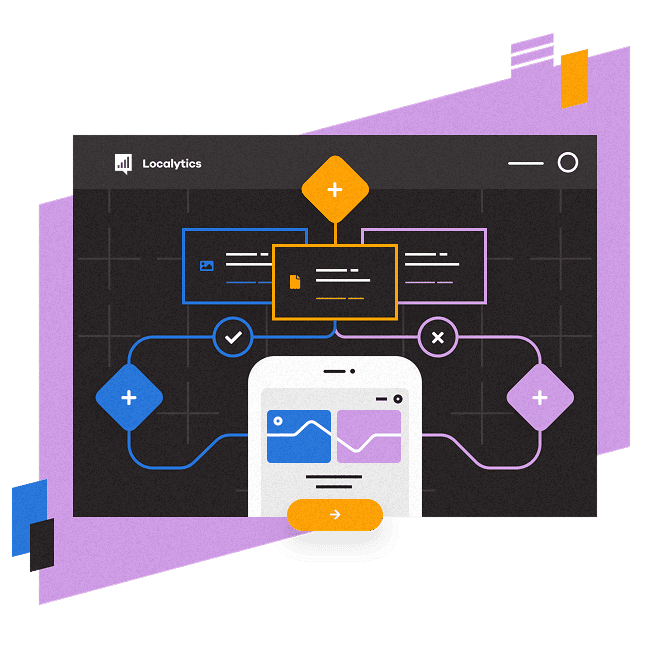 Mobile app analytics dashboard
